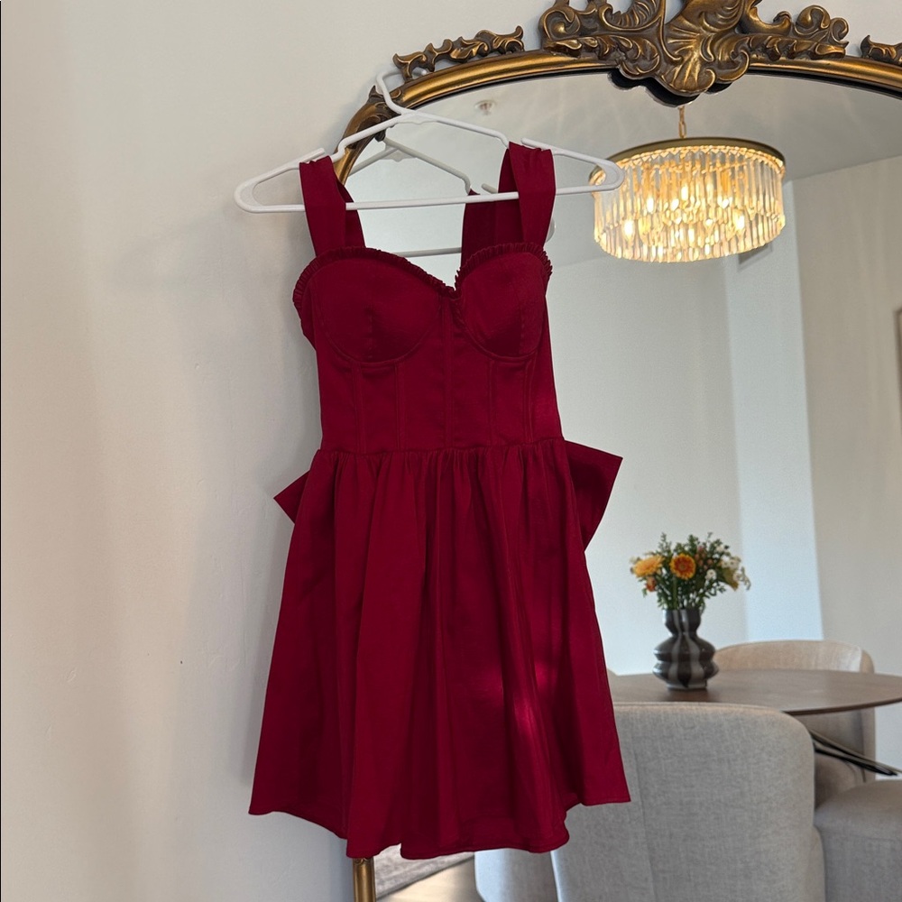 Red Dress w/Bow